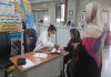 تست قند خون رایگان بمناسبت هفته دیابت در بیمارستان ثامن الحجج سیرجان ۲